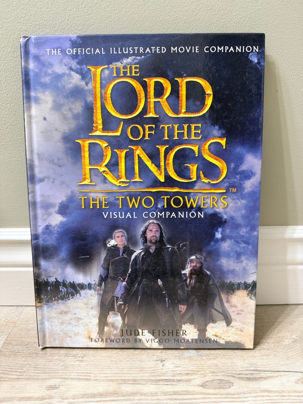 Lord of the Rings Two Towers Visual Companion Jude Fisher 2002 Hardcover LOTR